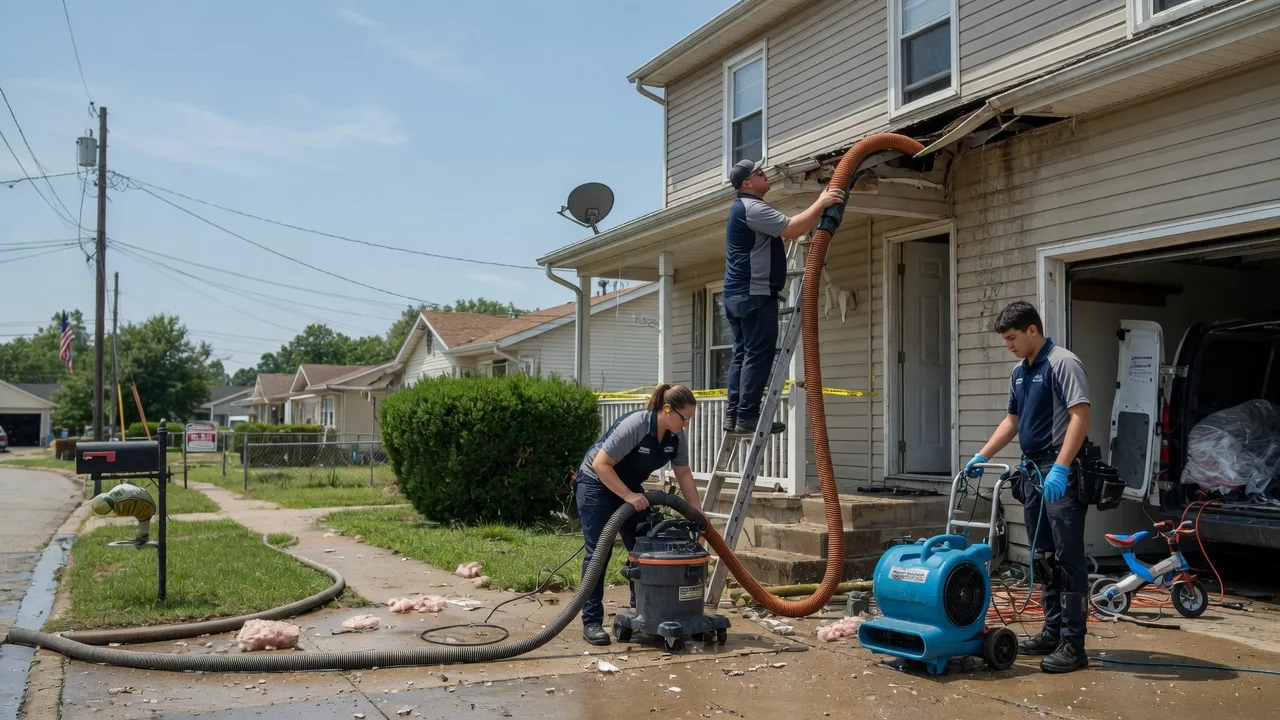 Water Damage Restoration in Martinsville, OH near me